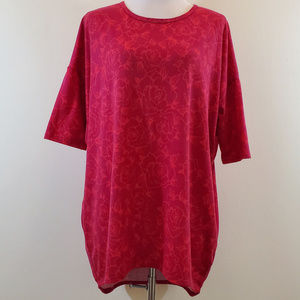 LuLaRoe Simply Comfortable Floral High Low Top